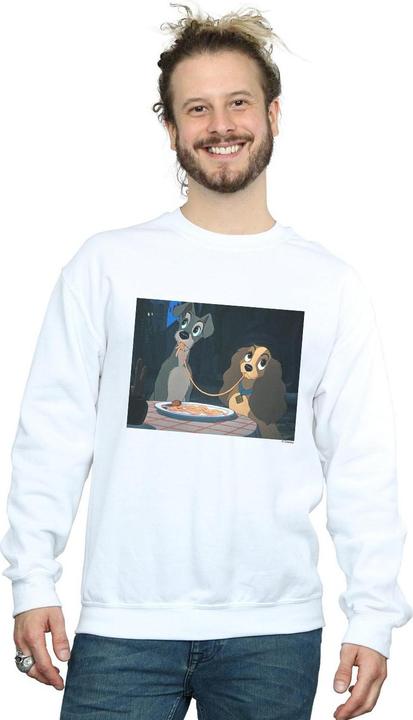 Immagine prodotto Disney Lady And The Tramp Spaghetti Slurp Felpa Uomo (5XL)