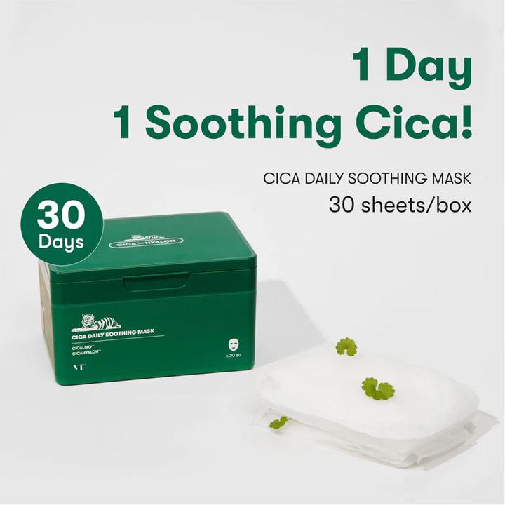 Immagine prodotto Generisch V Cosmetics Cica Daily Soothing Mask 30 Pcs - Moisturizing and Soothing