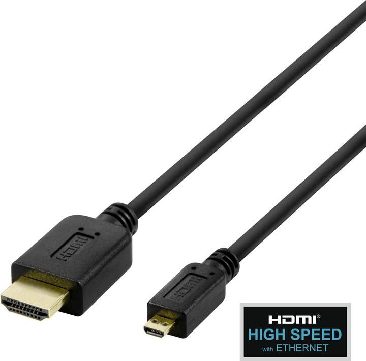 Produktbild Hama Foggia Black Single picture frame (2 m, HDMI)