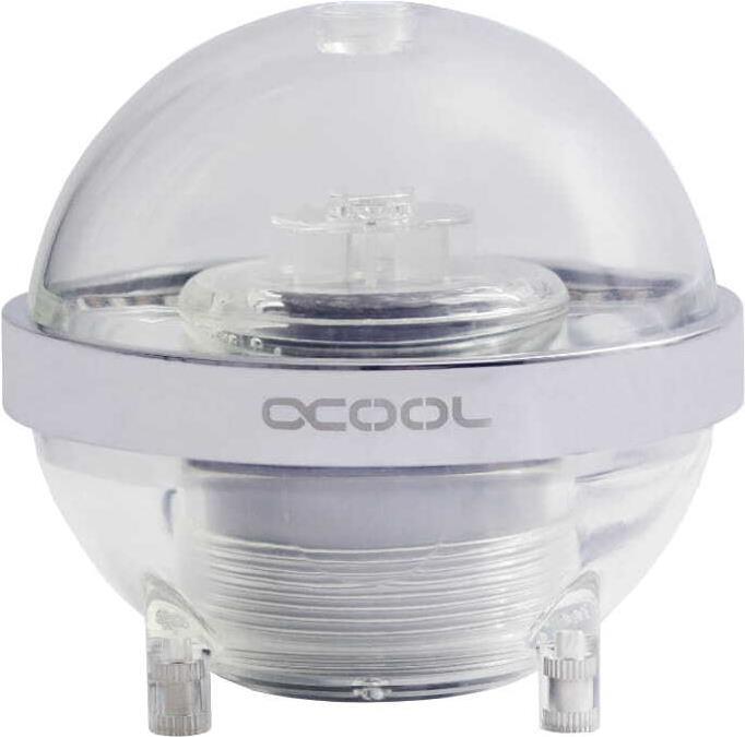 Actual product image Alphacool PUM Iceball Adressable RGB - Acrylic (incl. D5 VPP655 PWM)
