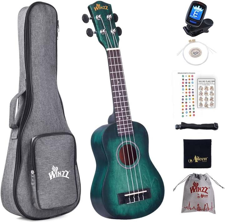 Winzz Ukulele Anfaenger Set (Sopran)