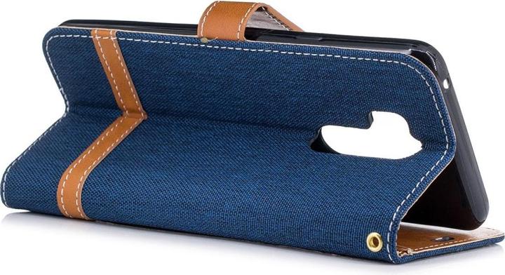 Produktbild König Design Hülle Handy Schutz für LG G7 Case Cover Tasche Wallet Etui Handyhülle Bumper Neu (LG G7)