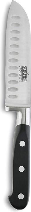 Produktbild Richardson Sheffield V SABATIER Santokumesser 5", schwarz (12.50 cm)