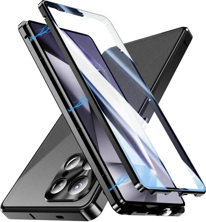Produktbild Cover-Discount Galaxy S25 Ultra - Magnetische 360° Premium Schutzhülle mit Panzerglas (Samsung Galaxy S25 Ultra)