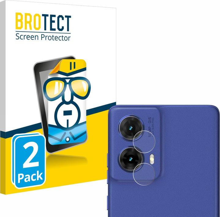 Actual product image BROTECT Screen Protector Clear (2 Piece, Motorola Moto G85)
