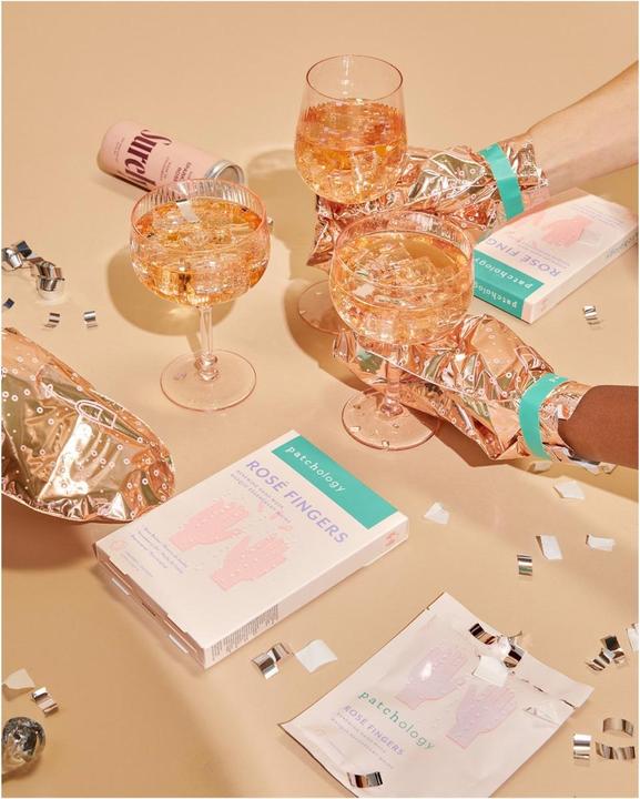 Actual product image Patchology Body - Rosé Hydrating & Anti-Aging Hand Mask