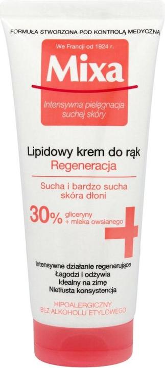 Actual product image Mixa Intensive Care Dry Scores Regenerating Lipid Hand Cream 100ml (100 ml)