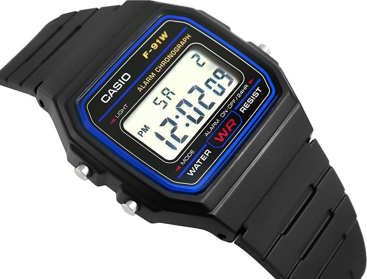Produktbild Casio F-91w-1yer (Digitaluhr, 33.20 mm)