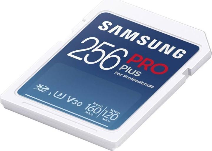 Actual product image Samsung SD MicroSD Card SDXC PRO Plus 2021CL10 (256 GB, microSDXC, U3, UHS-I)