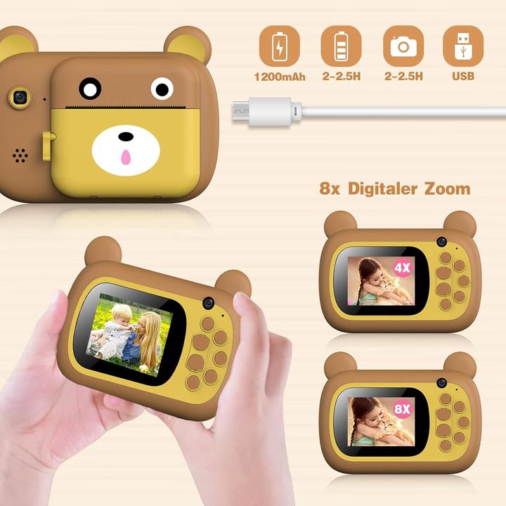 Actual product image Supbro Sofortbildkamera