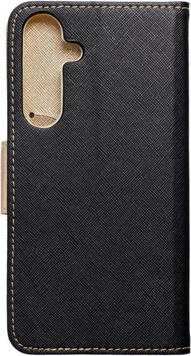 Actual product image Fancy Book Book case OEM case for SAMSUNG S24 Plus black / gold (Samsung Galaxy S24+)