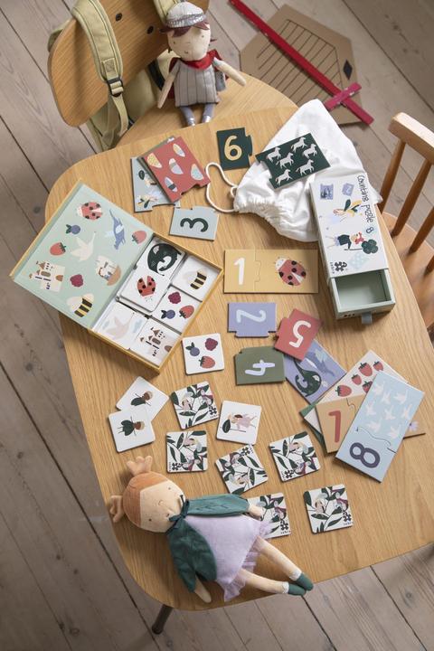 Produktbild Sebra Stoff-Puppe, Ritter