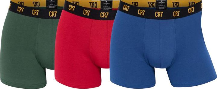 CR7 Mens Trunk Cotton Stretch 3-Pack (M, 3er Pack)