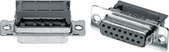 Actual product image 3M D-Sub connector, socket, DD-50, IDC