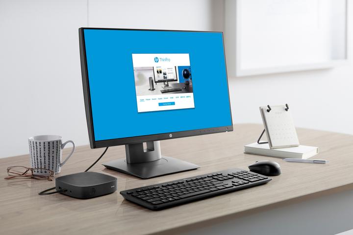 Image du produit HP Client léger t430 496L8AA ThinPro (Intel Celeron N4020, 4 Go, 32 Go, UHD Graphics 600)