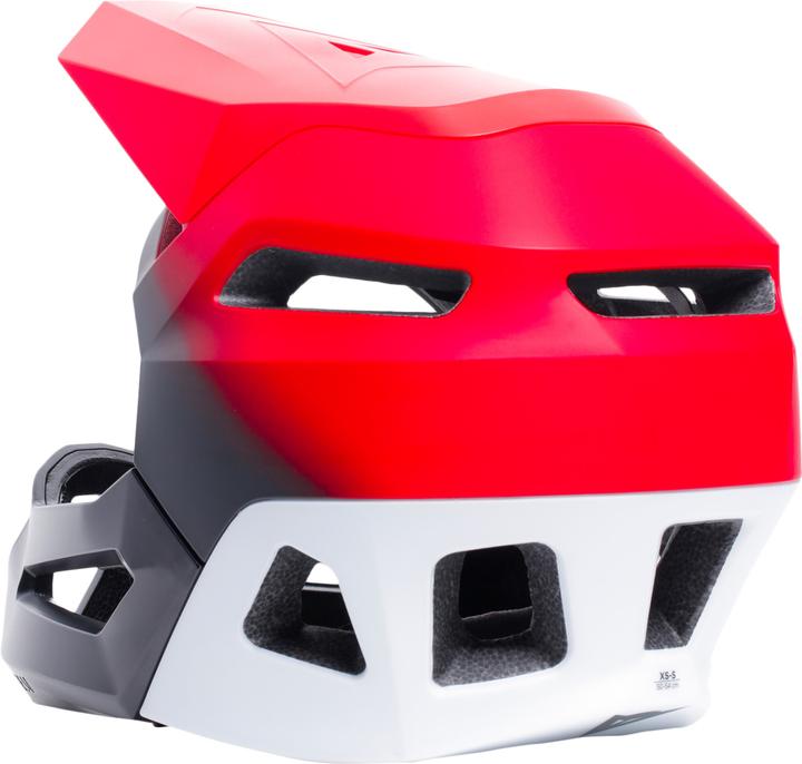 Produktbild Dainese Helmet Dnse 23 Scarabeo Linea 01 Red/Wht (50 - 54 cm)