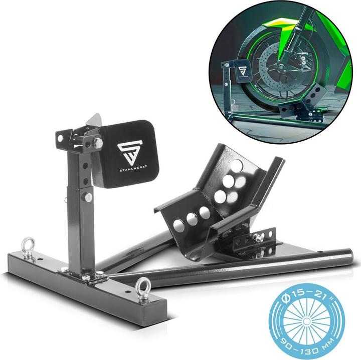 Produktbild Stahlwerk Motorrad Montageständer GTM-600 ST 15-21" Motorradständer Radwippe