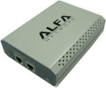 Produktbild Alfa Network APOE48V INJECTOR - APOE-48V - 48 V PoE Basiseinheit (Injektor), 802.3af konform (802.3af (PoE), 50 W)
