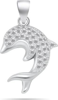 Produktbild Brilio Silver - Decent silver pendant Dolphin PT125W