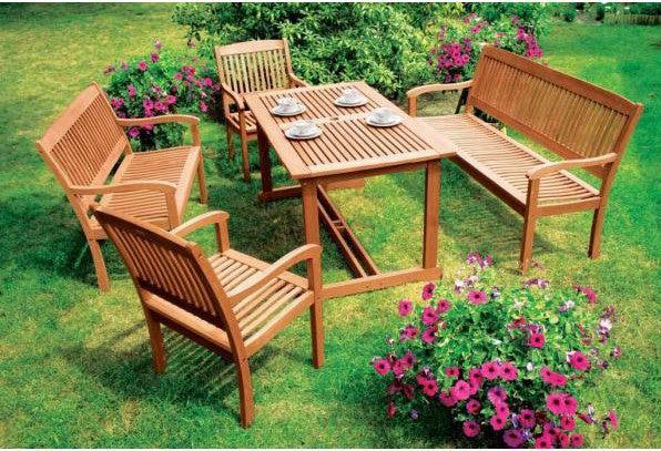 Produktbild Palo Garnitur Sitzgruppe MARACAIBO 5-teilig (80 cm)