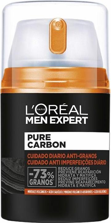 Produktbild L'Oréal Paris MEN EXPERT reine Holzkohle cuidado diario antigranos 50 ml (50 ml)