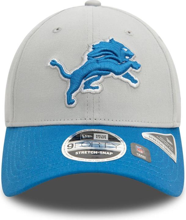 Actual product image New Era 9Forty Stretch-Snap Cap - Detroit Lions (One size)