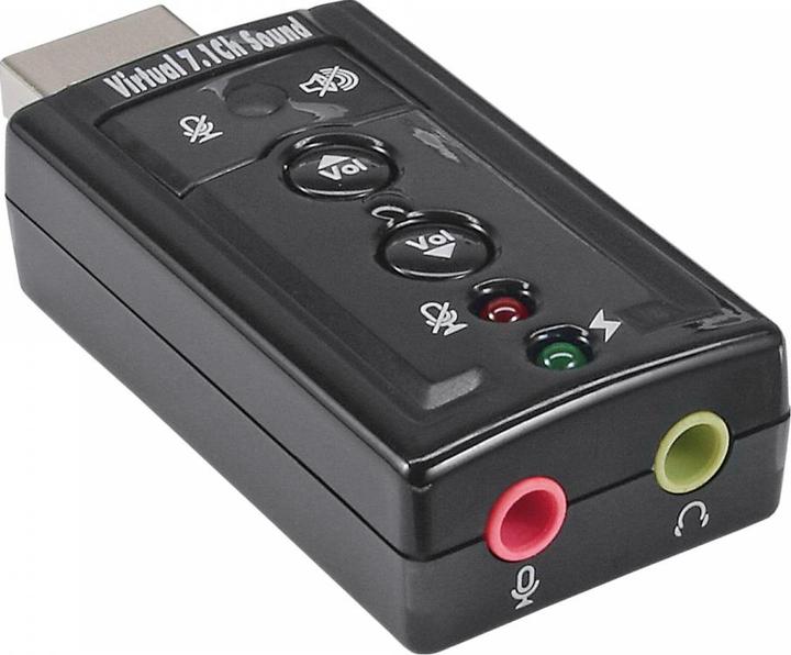 Produktbild InLine USB Audio Soundkarte (USB)