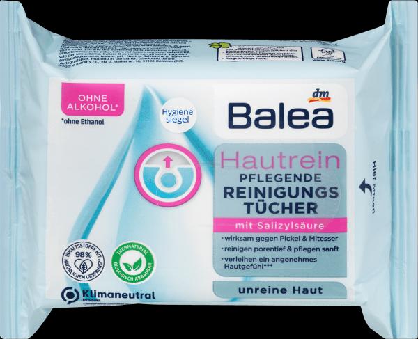 Actual product image dm Balea Skin Clean Nourishing Cleansing Wipes (Cleaning cloths)