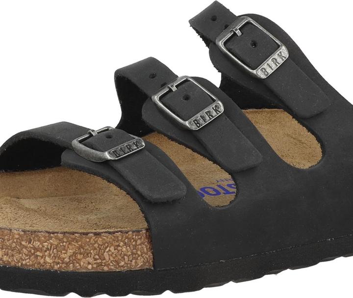 Immagine prodotto Birkenstock Florida SFB in pelle nubuck oliata con plantare morbido normale (38)