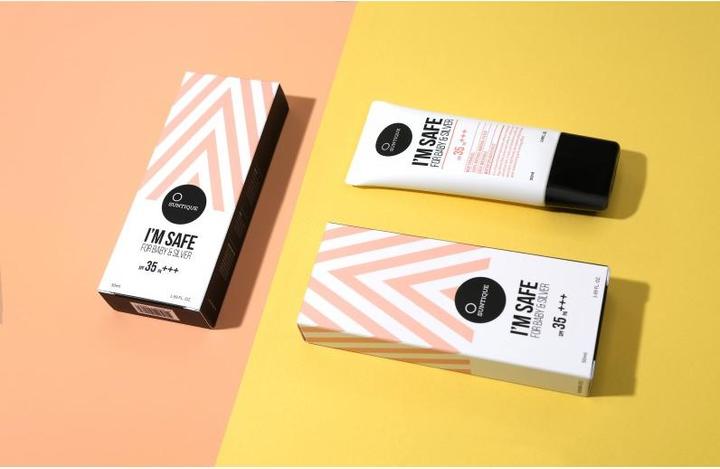 Produktbild Suntique I'M SAFE For Sensitive Skin SPF35 (Sonnencreme, SPF 35, 50 ml)