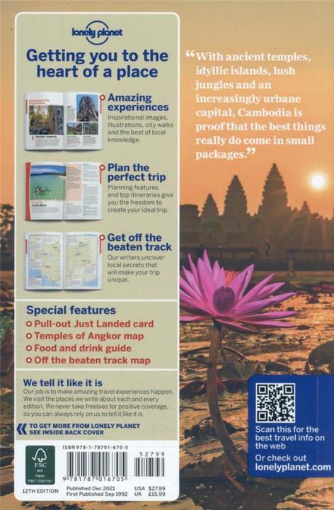 Produktbild Cambodia (Englisch, Collectif, 2021)