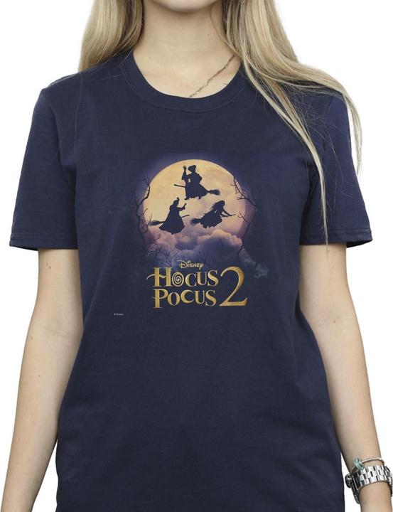 Immagine prodotto Disney Hocus Pocus Witches Flying Maglietta Ampia Donna (L)