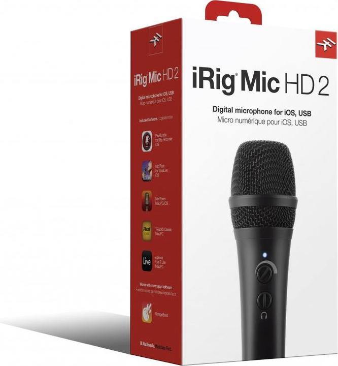 Image du produit IK Multimedia iRig HD 2 (USB, 30 pin, Lightning)