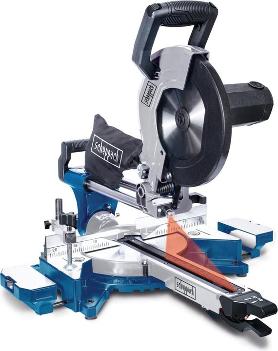 Scheppach Multifunctional crosscut saw 255 mm incl. 2 speeds & multifunctional saw blade