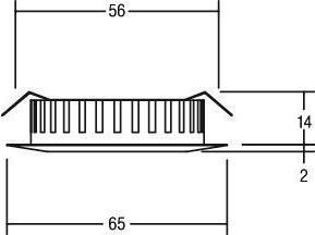 Immagine prodotto Brumberg Apparecchio da incasso per mobili a LED (210 lm)