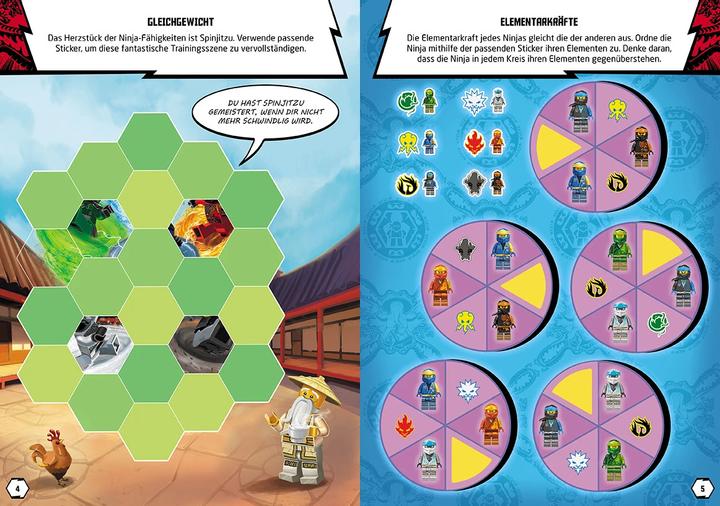 Actual product image LEGO® NINJAGO® - Sticker Adventure - Heroes on a Mission