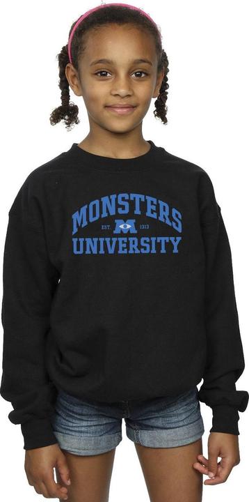 Actual product image Disney Girls Monsters University Logo Sweatshirt (140, 146)