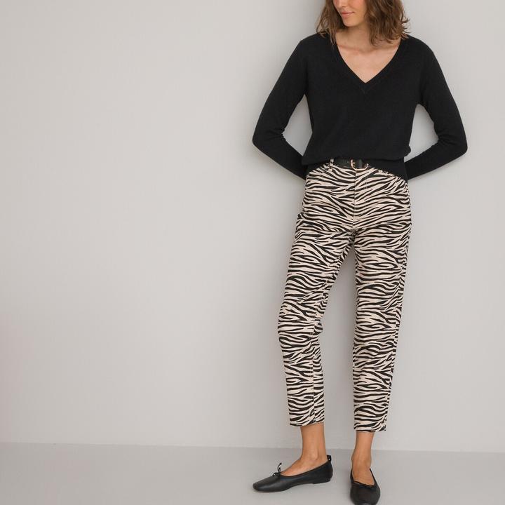 Image du produit La Redoute Collections Ballerines en cuir avec noeud (36)