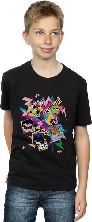 Immagine prodotto Teen Titans Go 80s Icons Maglietta Ragazzi (152, 158)