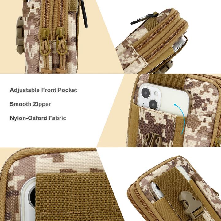Produktbild Cadorabo Handytasche für Sony Xperia E5 Hülle im Militär Style (Sony Xperia E5)