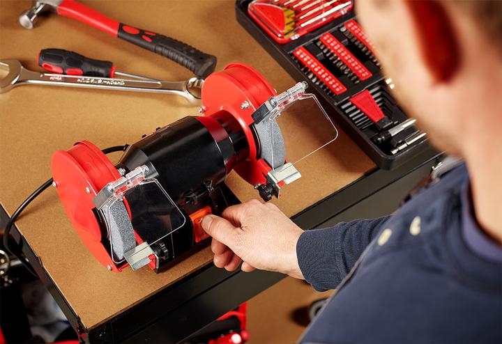 Actual product image Monzana Double grinder (Bench grinder, 250 W)