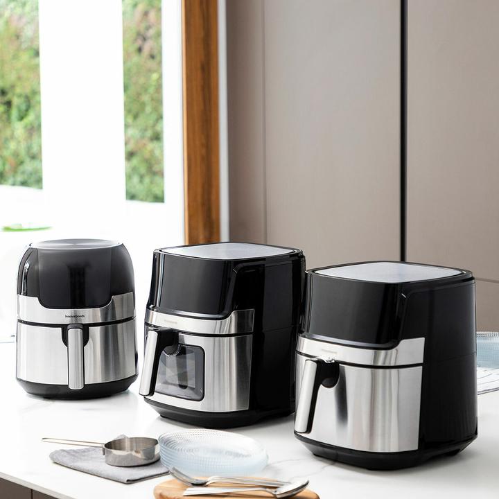 Produktbild InnovaGoods Heissluftfritteuse Fryinn View 6500 1700 W 6,5 L Edel (EU-Stecker)