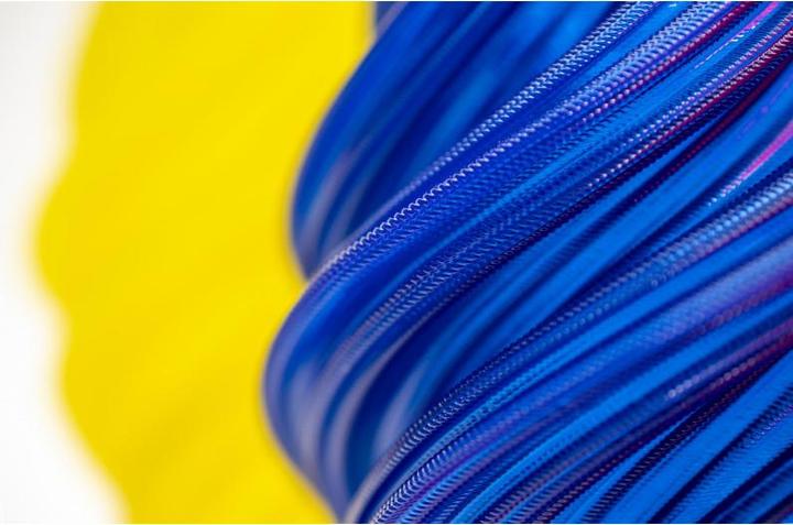 Immagine prodotto Prusa Prusament PVB giallo chiaro trasparente 500g (PVB, 1.75 mm, 500 g, Giallo)