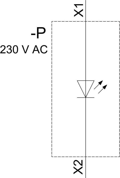 Produktbild Siemens LED module, white, front plate mounting