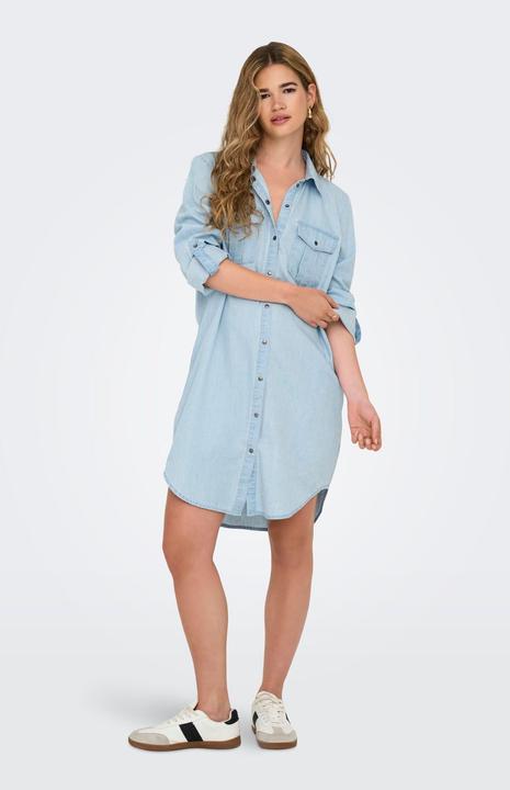 Image du produit Only ONLSILLE Kurzes Kleid Jeanskleid (S)