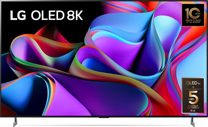 Produktbild LG TV OLED Signature Z39 77, 7680 x 4320 (8K UHD), OLED (77", Z39, OLED, 8K, 2023)
