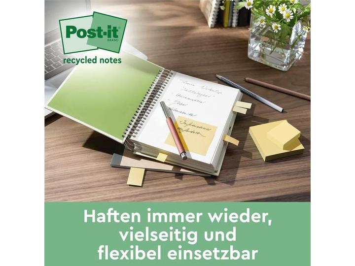 Produktbild Post-it Super Sticky Haftnotizen Recycling