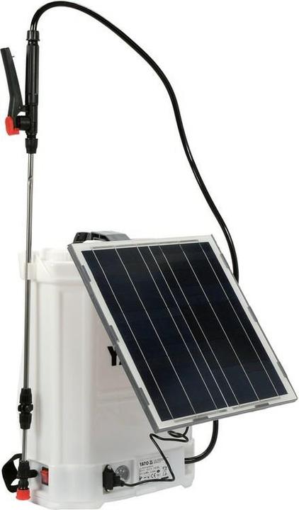 Produktbild Yato Drucksprüher 16L mit Batterie und Solarpanel (16 l)