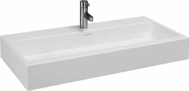 Image du produit Laufen Living City lavabo à poser, sans trou pour robinet, avec trop-plein, 1000x460mm, blanc (600 mm, 1000 mm)