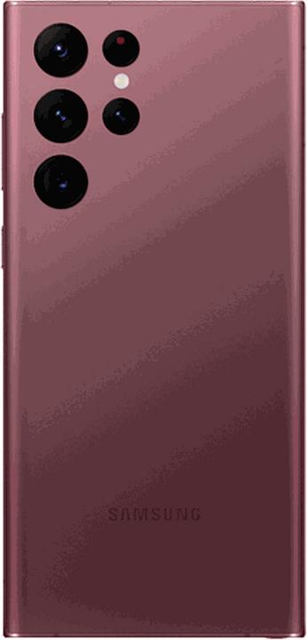 Actual product image Samsung Galaxy S22 Ultra (512 GB, Burgundy, 6.80", Dual SIM, 108 Mpx, 5G)